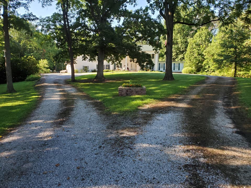 Before Gravel Driveway